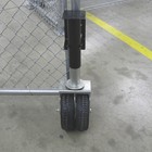 4 Seasons Gate Wheel With Spring Suspension  400-lb  Capacity  8in  X 3in  Dual