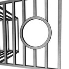 Heavy Duty Dog Cage Strong Pet Crate Kennel Playpen 47 2 x31 5 x 23 6  