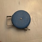 Vintage Cordomatic Automatic Retraceable Clothes Reel 20 Foot Blue