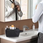 Travel Toiletry Bag For Women Men Multi-functional Lightweight Black 21 Cm