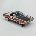 Aurora Toy Company Slot Car Mercury Cougar Number 3 Red   White Vintage 1973