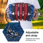 Professional 20 Buttons Accordion Concertina Musical Instrument Hr6