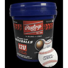 Rawlings Rolb2 12u Official League Youth Practice Baseball Bucket 12pcs Balls