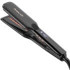 1 75  Infrared Ionic Hair Straightener Flat Iron  Titanium Ceramic Dual Voltage 