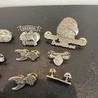 Vintage Motorcycle Biker Pin Lot Of 17 Harley Davidson Eagle Usa 70s 80s America