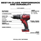 Milwaukee Cordless 6tool Combo Tool Kit 18v Li-ion Keyless Chuck charger toolbag