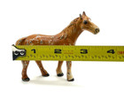Antique Hubley Cast Iron Horse Figurine 1930s Cold Painted Pony Miniature Statue