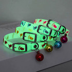Luminous Cat Necklace Glowing Small Dog Cat Collar Anti-loss Fluorescent Silicon