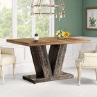 47  Dining Table For 4  Vintage Wooden Kitchen Table  Farmhouse Dinner Table    