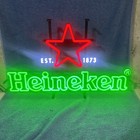 Awesome Heineken Imported Beer Light Up Led Sign 27    X 16   