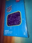 Vintage Y2k Groovy Beaded Curtain      purple Flowers       brand New In Box 