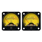 2pcs Vu Meters  Multimeter Tester Multimeters With Adjustable Resistor Cq-45