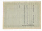 Delaware 1929 Fabrics Finishing Corporation Stock Certificate 
