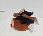 Vintage 1997 Meanies Series 1 Matt The Fat Bat Plush Nwt W Receipt Early Tag