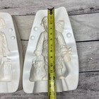 Kimple Mold Corp 1992 Italian Santa Claus Ceramic Slip Casting 2037 Vintage