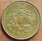 Barbados 5 Cents 1991 - South Point Lighthouse
