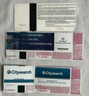 3 Concert Ticket Stubs - Wilco   Jeff Tweedy - Raleigh Nc 2004   Raleigh Nc 2006