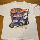 Sprint Car Need For Speed Race Tracks T Shirt Size Xl Y2k Knoxville  Eldora Etc 