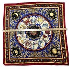 Vintage Avon Sign Of The Stars Astrological Zodiac Scarf 35  Sq Made In Italy