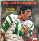 Joe Namath Autographed  hey Larry  Sports Illustrated Magazine Cover Jsa Coa