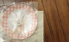 Pottery Barn Disney School Plate Napkin Beatrix Bunny Peter Rabbit Holiday M