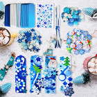36 Sets Snowflake Bookmark Craft Kit Christmas Winter Crafts Diy Winter Bookmark