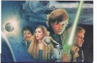 Star Wars Postcard Lot Of 3 From Star Wars Insider fan Club Near Mint Condition