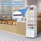 Commercial 9 8cu ft Bakery Display Refrigerator Countertop Glass Pastry Case Led
