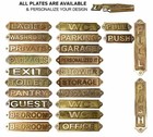 Marine Brass Door Sign Board- Door Plaque- Engraving Boat Nautical  Vintage Sign