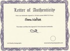 New Autographed Emma Watson 8x10 Photo Original Matte Finish Loa Genuine 