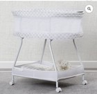 Nwt Open Box Delta Children   s Sweet Dreams  Portable Bassinet In Infinity Grey