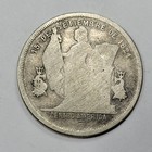 1886 Honduras Silver 50 Centavos Circulated Silver Type Coin As Pictured  v153