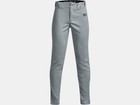 Under Armour Youth Boys Tapered Baseball Pants White  Gray 1367358 Closeout 