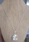 Authentic Spanish Colonial Pirate Shipwreck 1 Real Silver Cob Coin Necklace