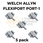 Welch Allyn Port-1 Bp Connectors 4 5mm- For Air Hoses  5pk 