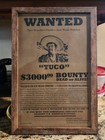 1967 The Good The Bad And The Ugly Movie Tuco Reward Poster 11x17
