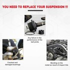 12pc Susp Kit Tie Rod Ball Joint Control Arm Sway Bar Bush Link For Chrysler 300
