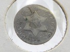 United States  1853 Three Cent Silver Coin Ag Condition 
