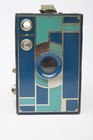 Kodak No 2a Beau Brownie Teal blue box Deco Teague canadian Ltd Camera very Rare