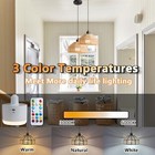 Battery Operated Pendant Light Set Of 2 rechargeable Hanging Light 50 Hours 
