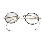 Antique 12k Gold Filled Windsor Eyeglasses Round Cable Temples 1920s 1930s