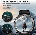      Military Smart Watch Men  call Receive dial  Rugged Tactical Fitness Tracker