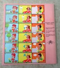 1968 Skediddle Kiddles Sticker Picture Book Set Near Mint Unused Liddle Kiddles