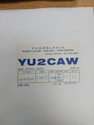 Yugoslavia Qsl Radio Card 1972 Osijek Evonko Cepin Tita