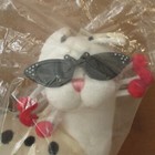 Nos Vtg Whimsiclay Whimsy Clay Amy Lacombe 14  Shanice Sassy Cat Plush Stuffed