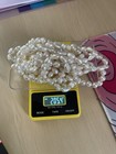 Vintage Strands Genuine Pearl Hand Knotted Silk Strands Necklace Lot