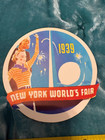 Two  2  1939 New York World s Fair Colorful 4 5  Labels
