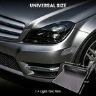 Car Headlight Tint Film 12x48 Light Smoke Black Vinyl Wrap