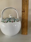 Antique Crown Staffordshire England Hand Painted Gold Trim Teapot Set