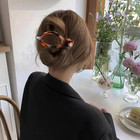 Flat Hair Claw Clips - 4 Pcs Large Matte Jaw Clips In Pink Khaki